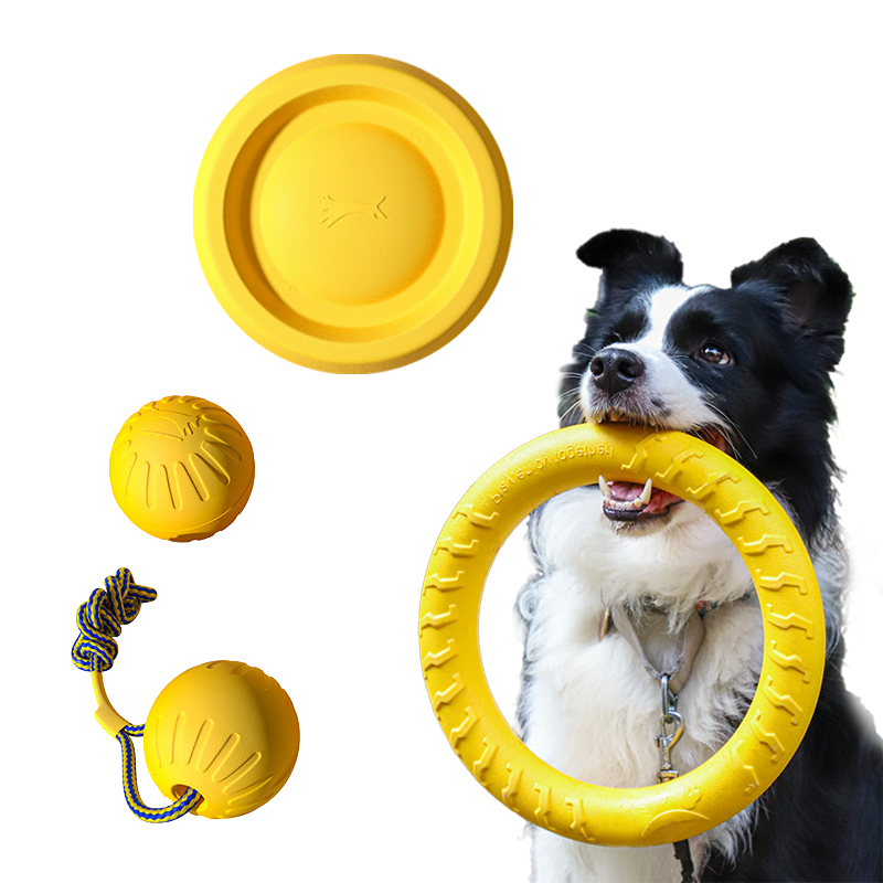 Snuffle Mat For Dogs - EVA ทนทานของเล่นสุนัข 4 Pack Flying Disc