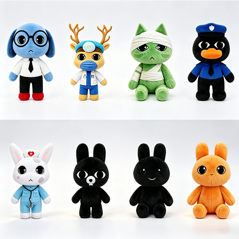 Dog Toys - ของเล่นตุ๊กตาโรงพยาบาลสัตว์สุดฮิตใหม่ เกมสยองขวัญ โรงพยาบาลสัตว์ ตุ๊กตาแมว สุนัข เพนกวิน