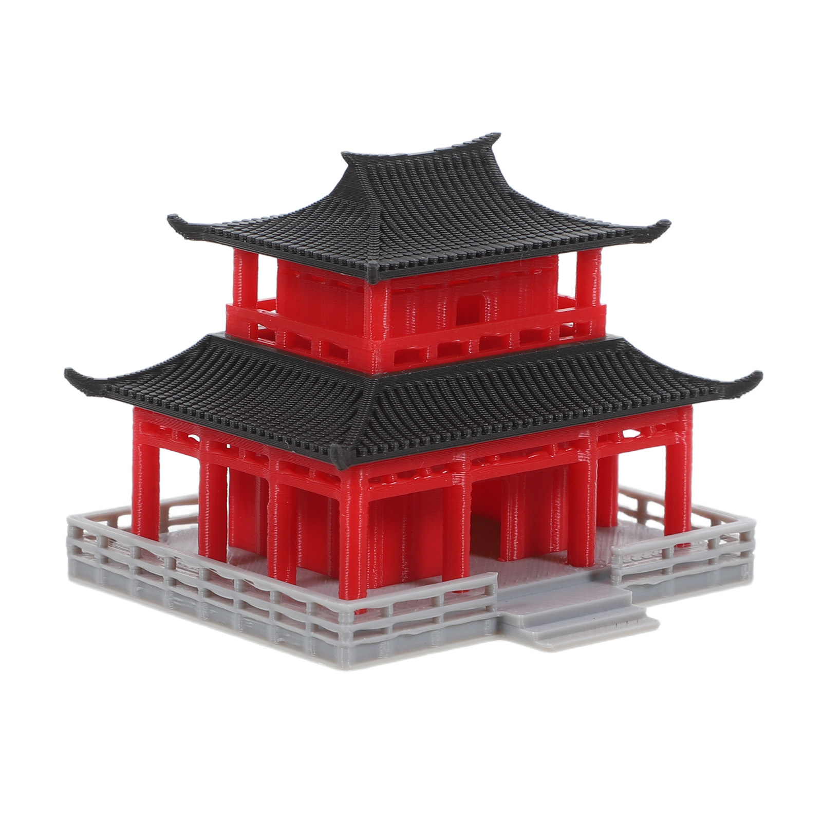 ศาลาสีดำแดงสไตล์จีนโบราณ ของตก - Aquarium บทวิจารณ์และราคา