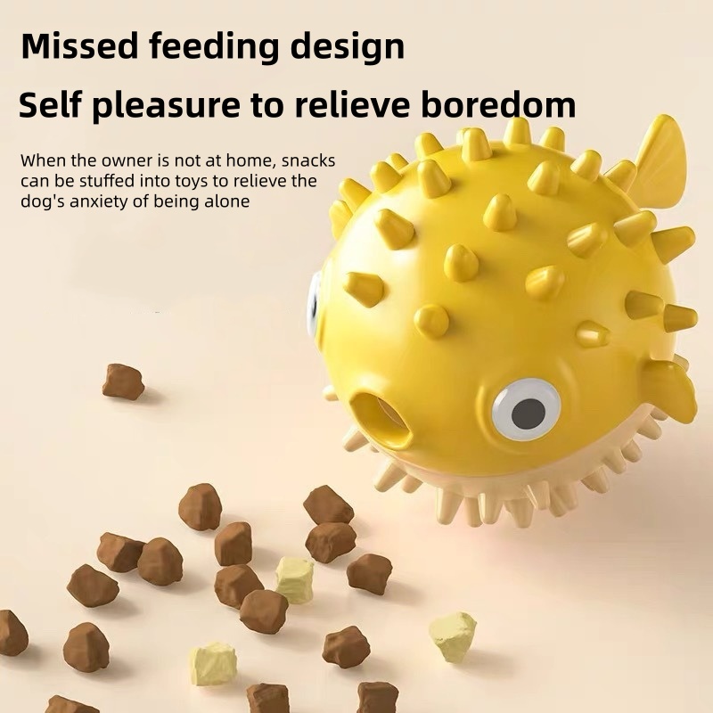 ของเล่นสัตว์เลี้ยงแบบอินเทอร์แ - Rubber Treat Dispensing Dog Toy บทวิจารณ์และราคา