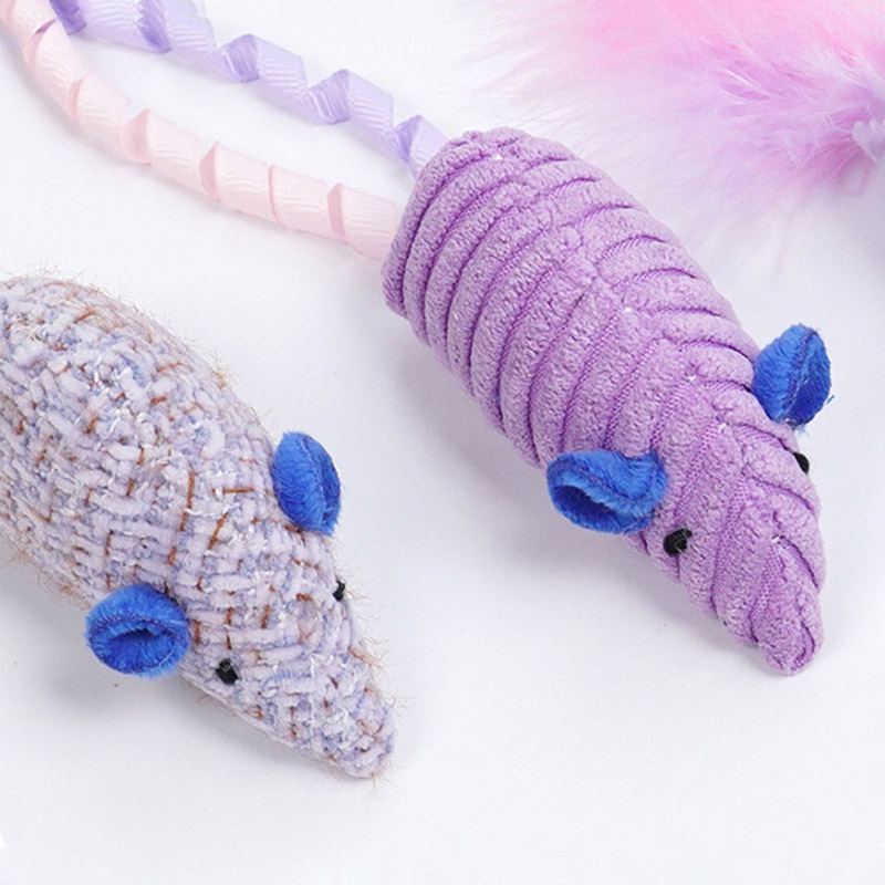 ของเล่นแมวตุ๊กตาหนูเหมือนจริง  - Catnip Interactive Plush Mouse บทวิจารณ์และราคา