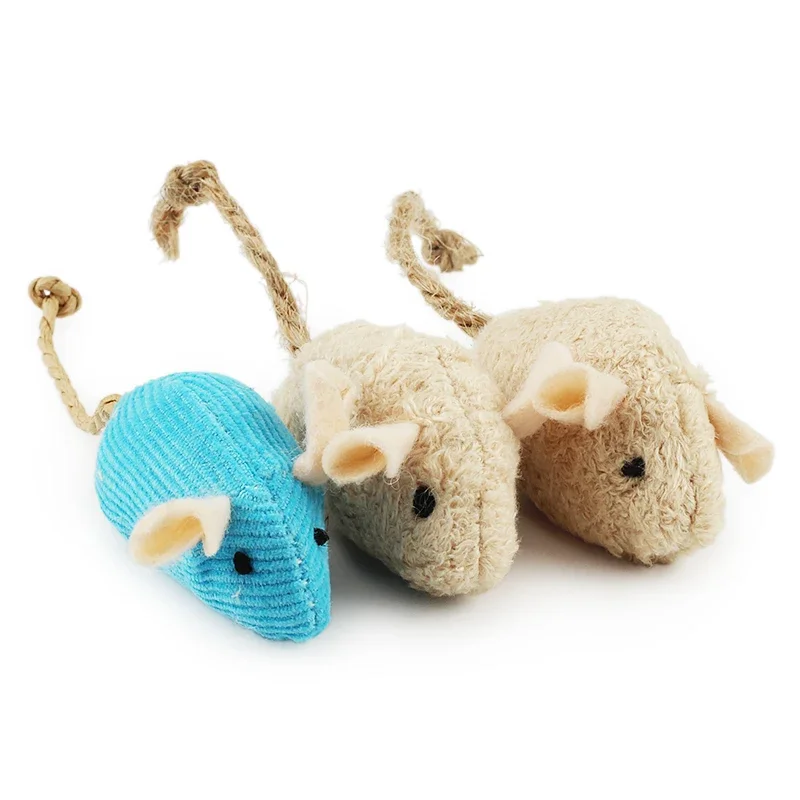 5-200ชิ้นของเล่นสัตว์เลี้ยงของ - Catnip Interactive Plush Mouse บทวิจารณ์และราคา