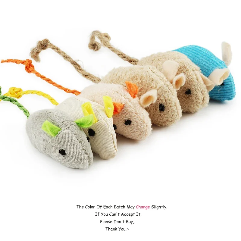 5-200ชิ้นของเล่นสัตว์เลี้ยงของ - Catnip Interactive Plush Mouse บทวิจารณ์และราคา
