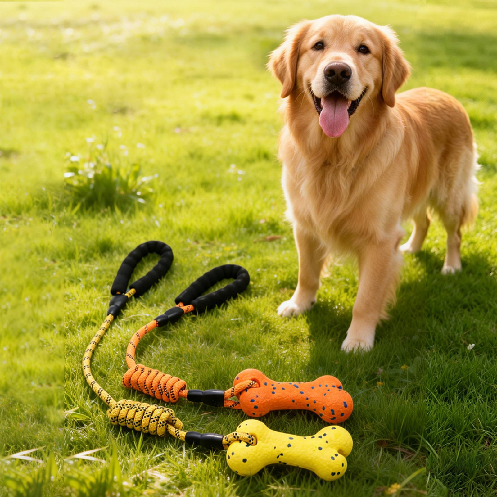 ของเล่นเชือกกัดแทะสำหรับสุนัข  - Dog Rope Toy Aggressive Chewers บทวิจารณ์และราคา