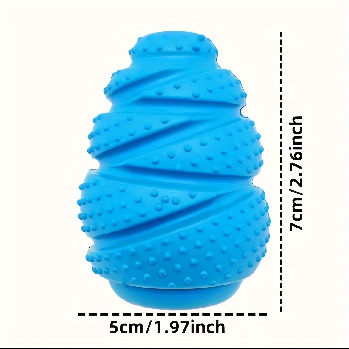 ของเล่นเคี้ยวสุนัขยางทนทานพร้อ - Rubber Treat Dispensing Dog Toy บทวิจารณ์และราคา