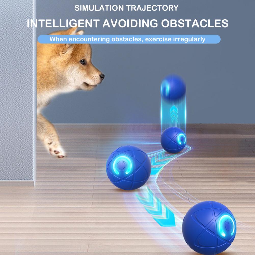 ของเล่นสัตว์เลี้ยงอิเล็กทรอนิก - Automatic Moving Dog Ball บทวิจารณ์และราคา