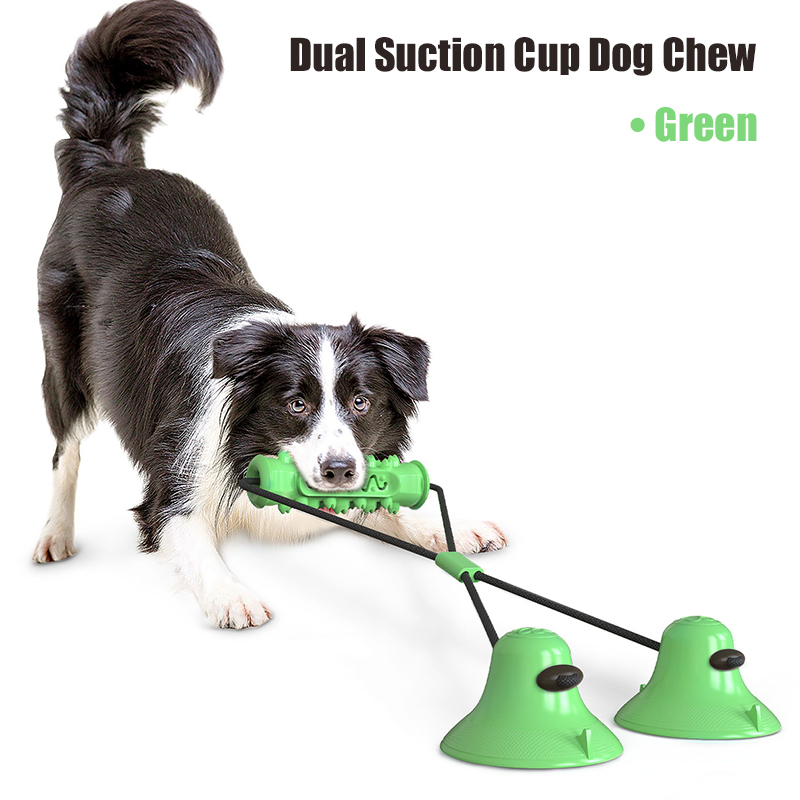 ของเล่นเชือกดึงสำหรับสุนัขแบบถ - Suction Cup Dog Tug Toy บทวิจารณ์และราคา