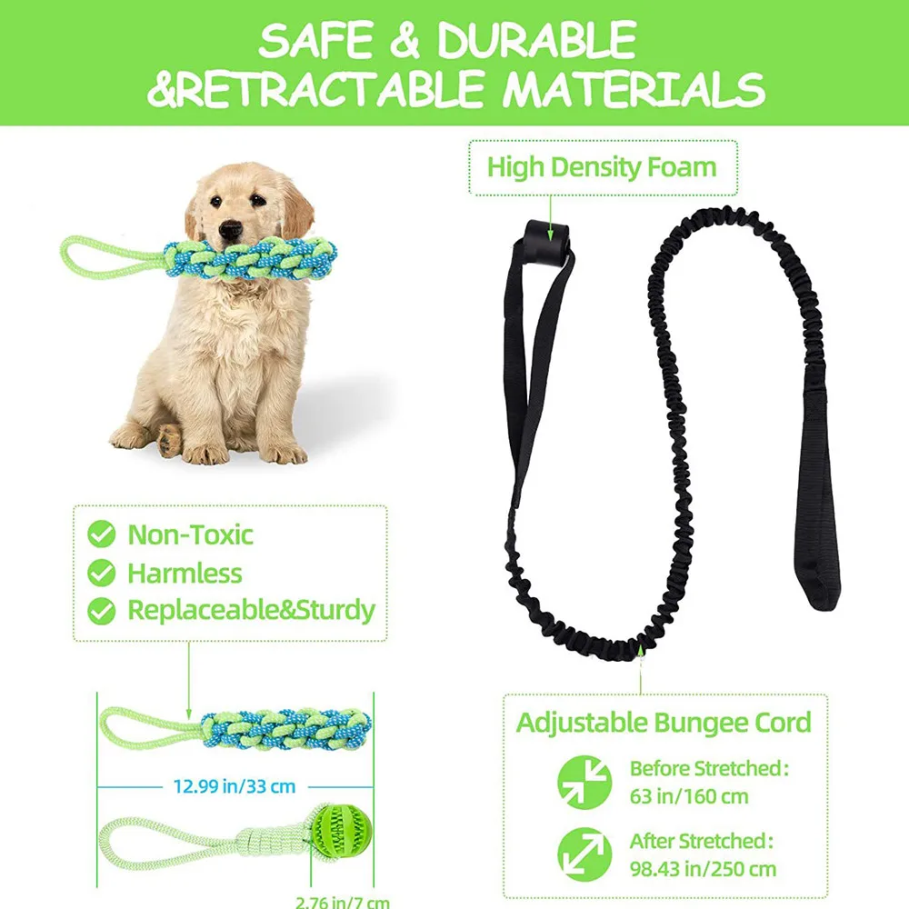 Interactive ของเล่นสุนัขลากจูง - Suction Cup Dog Tug Toy บทวิจารณ์และราคา