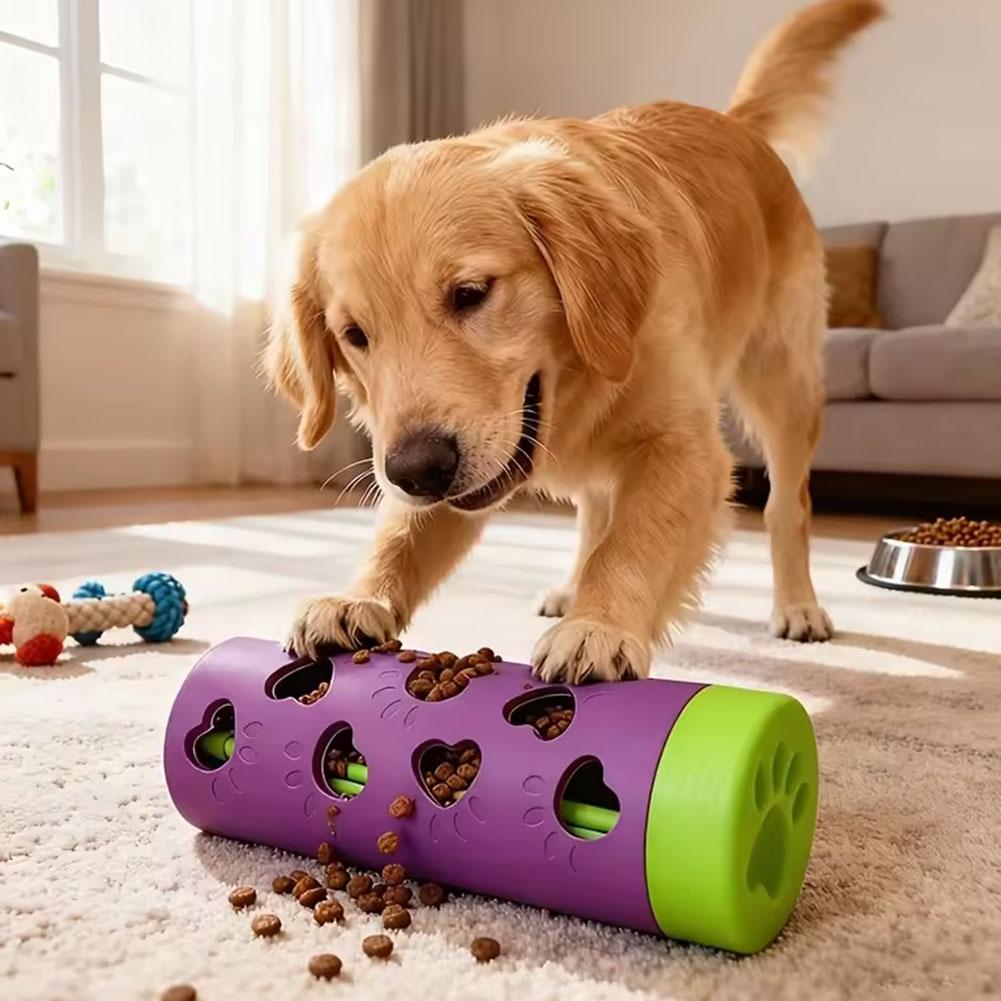 ของเล่นให้อาหารสัตว์เลี้ยงแบบถ - Interactive Squeaky Plush Dog Toy บทวิจารณ์และราคา