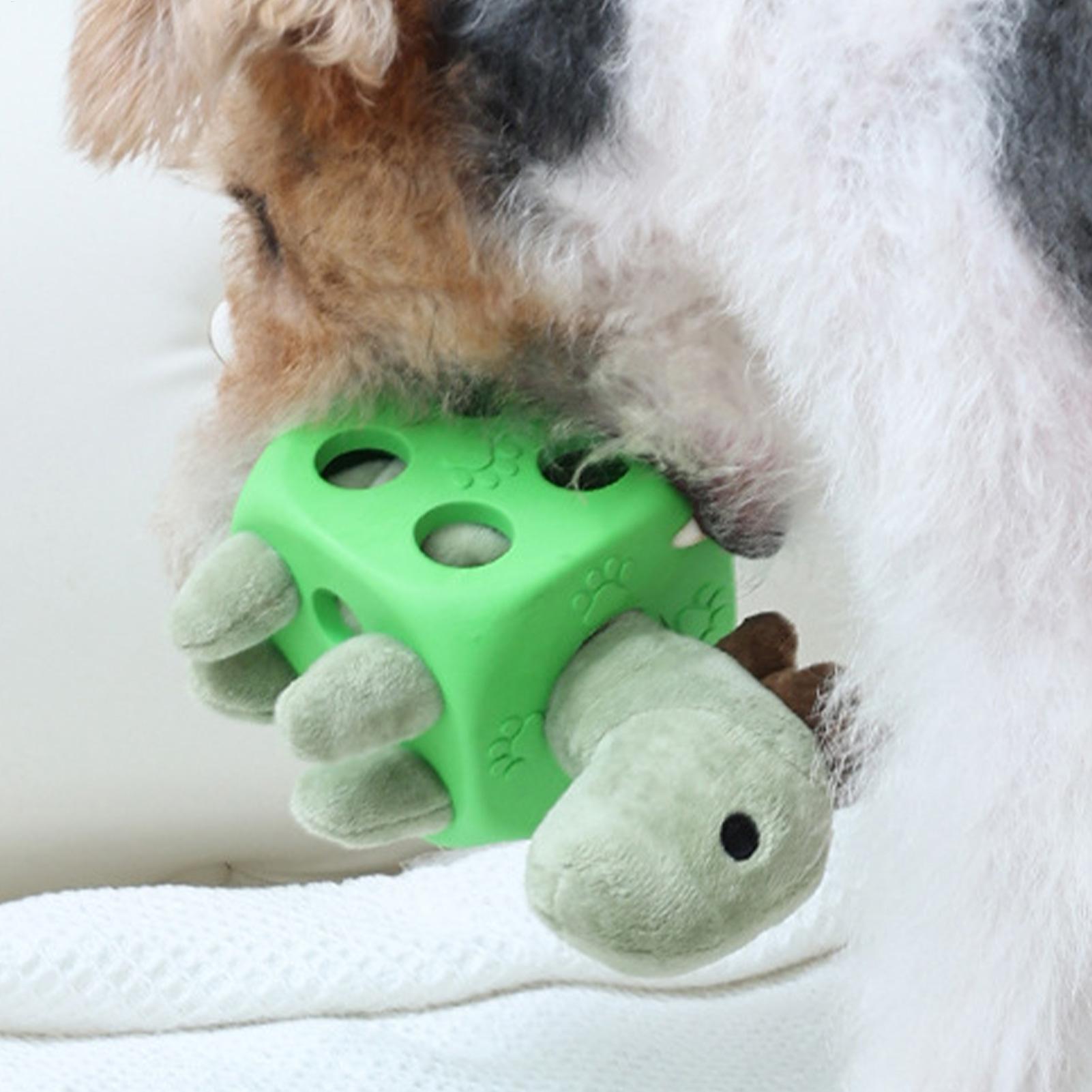 ของเล่นสุนัขแบบอินเทอร์แอคทีฟ  - Rubber Treat Dispensing Dog Toy บทวิจารณ์และราคา