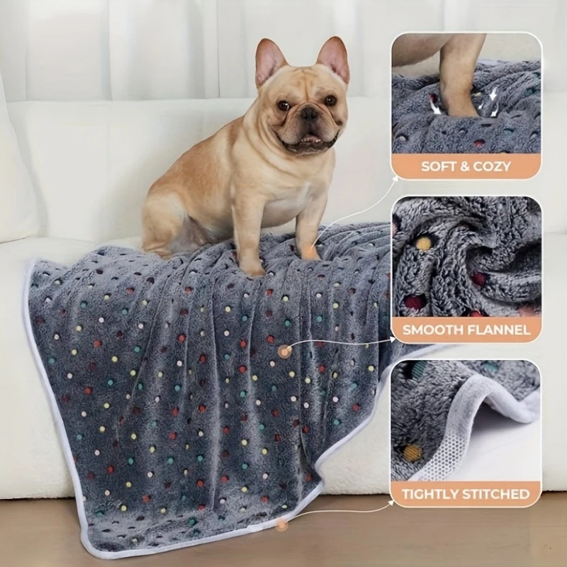 3PCS Soft Fluffy ผ้าห่มสัตว์เล - Pet Beds บทวิจารณ์และราคา