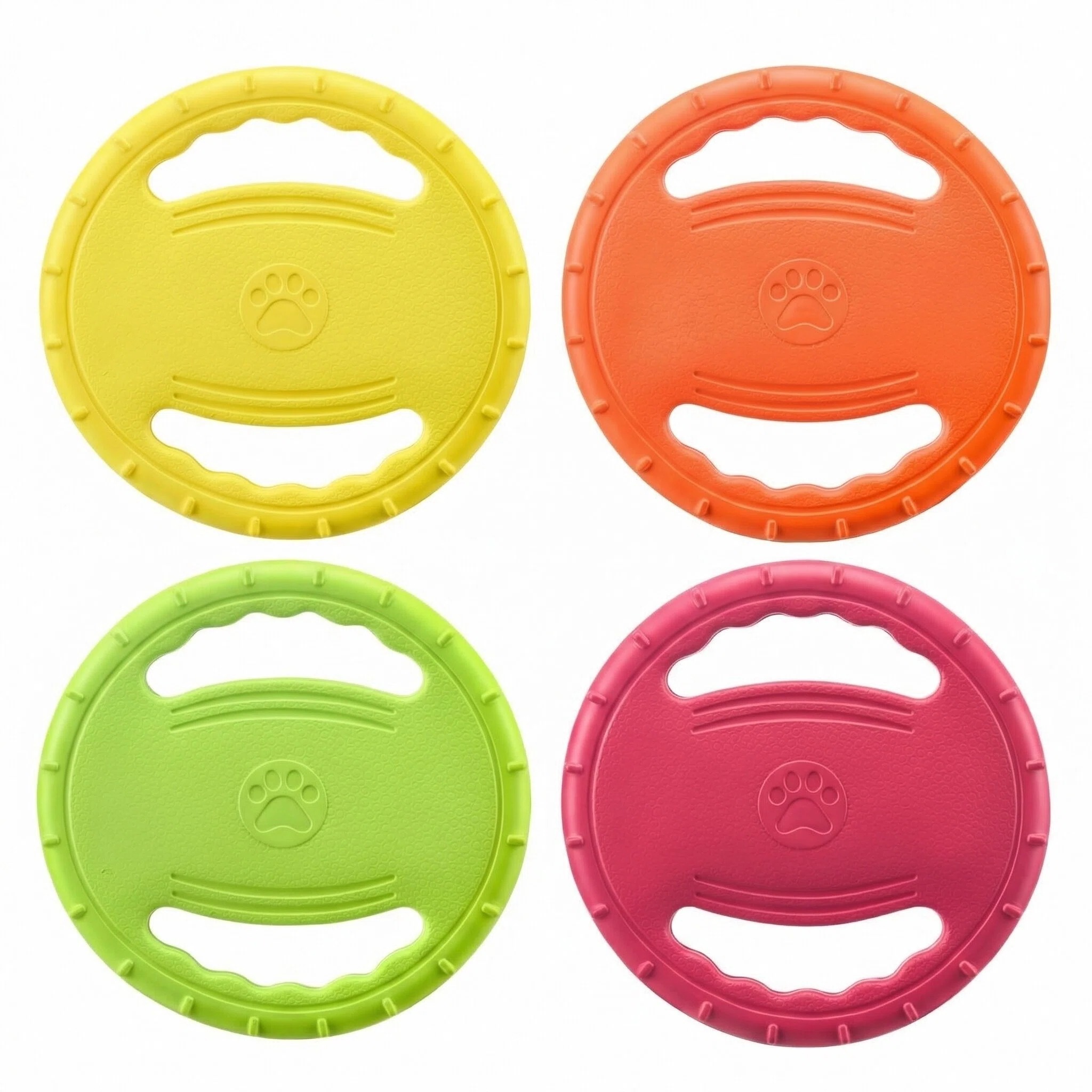 EVA Flying Disc สุนัขของเล่นลู - Interactive Squeaky Plush Dog Toy บทวิจารณ์และราคา