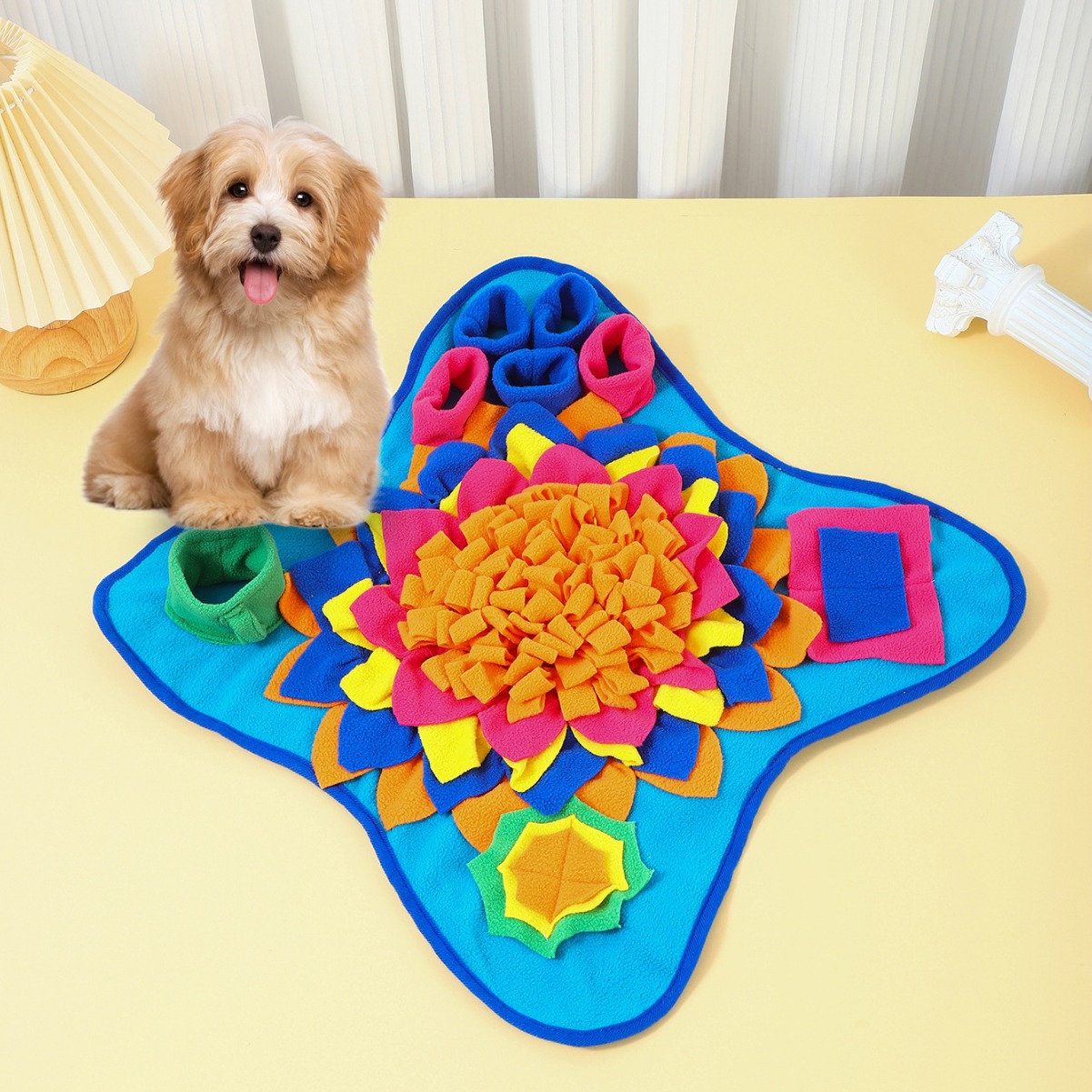 แผ่นรองดมกลิ่นสำหรับสุนัข ของเ - Snuffle Mat For Dogs บทวิจารณ์และราคา
